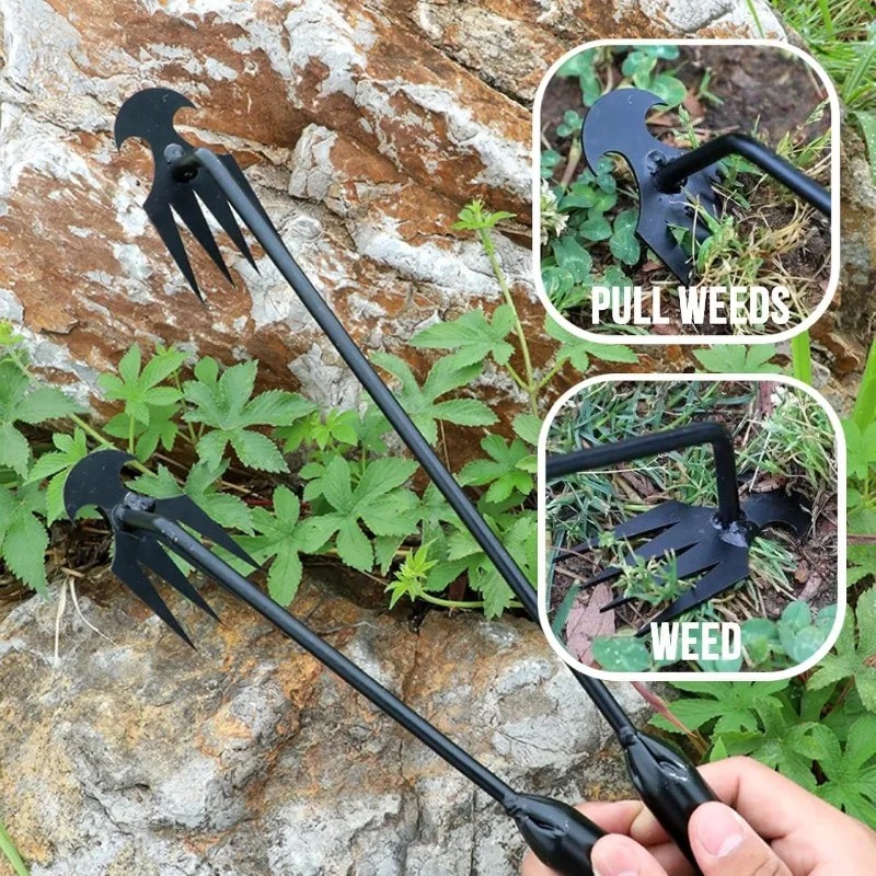2 in 1 Garden Rake Manual Seed - Gardening Tools To Remove Weeds recension och pris