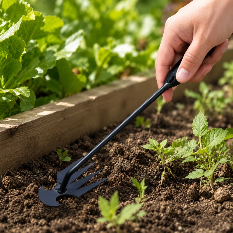 2 in 1 Garden Rake Manual Seed - Gardening Tools To Remove Weeds recension och pris