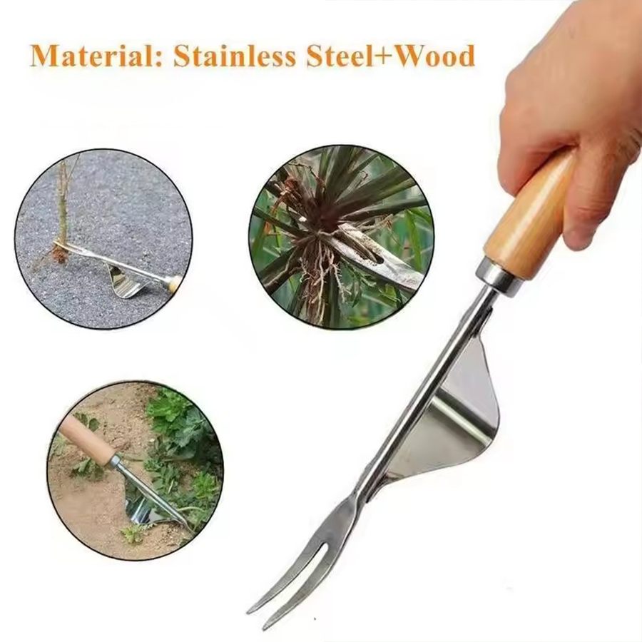 Handheld Weeder Tool Stainless - Gardening Tools To Remove Weeds recension och pris