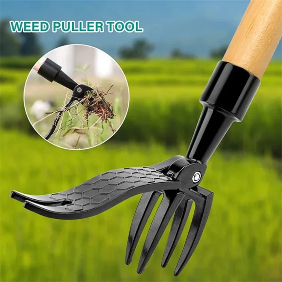 Stand Up Weed Puller Tool with - Gardening Tools To Remove Weeds recension och pris