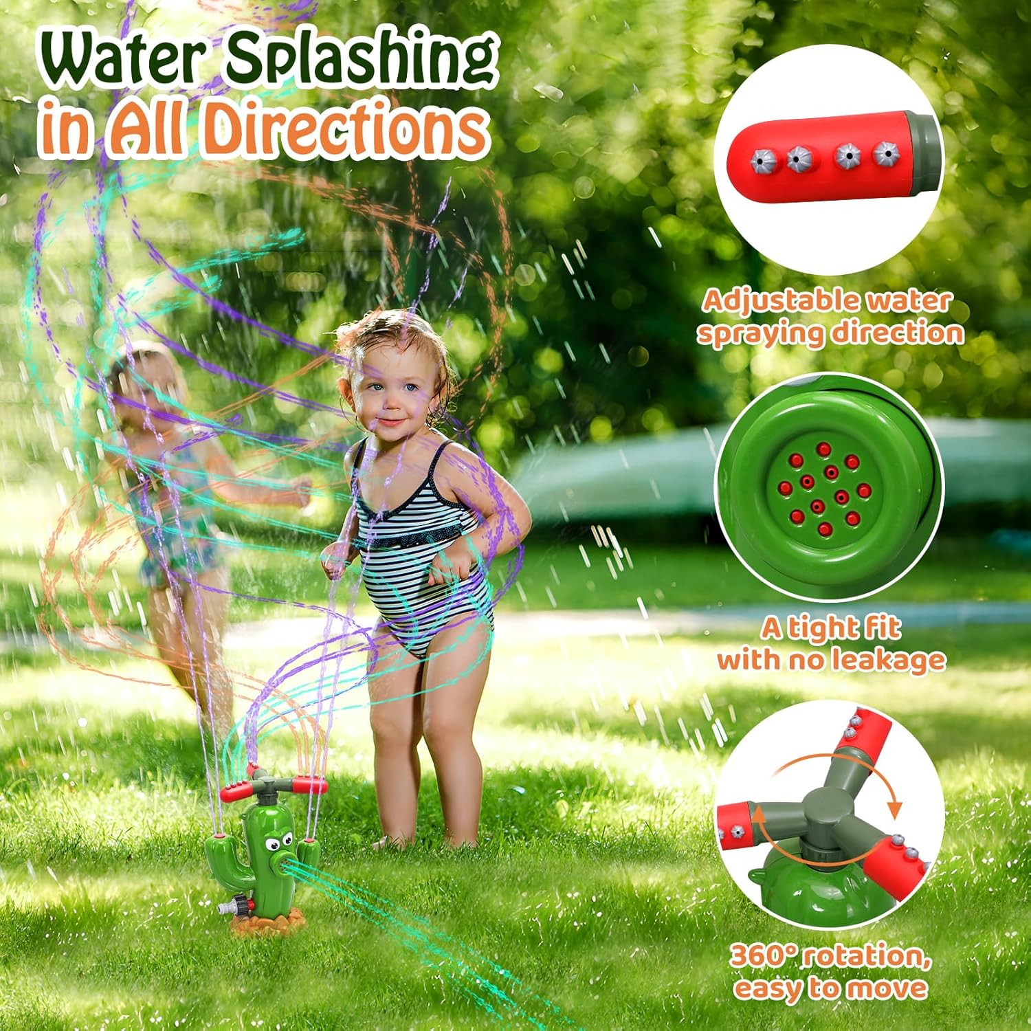 Cactus Sprinkler Water Spray T - Gardening Tools 2 Year Old recension och pris