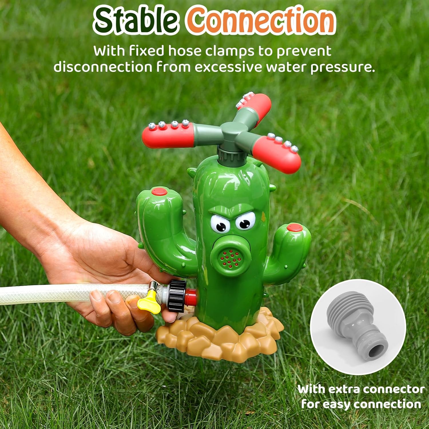 Cactus Sprinkler Water Spray T - Gardening Tools 2 Year Old recension och pris