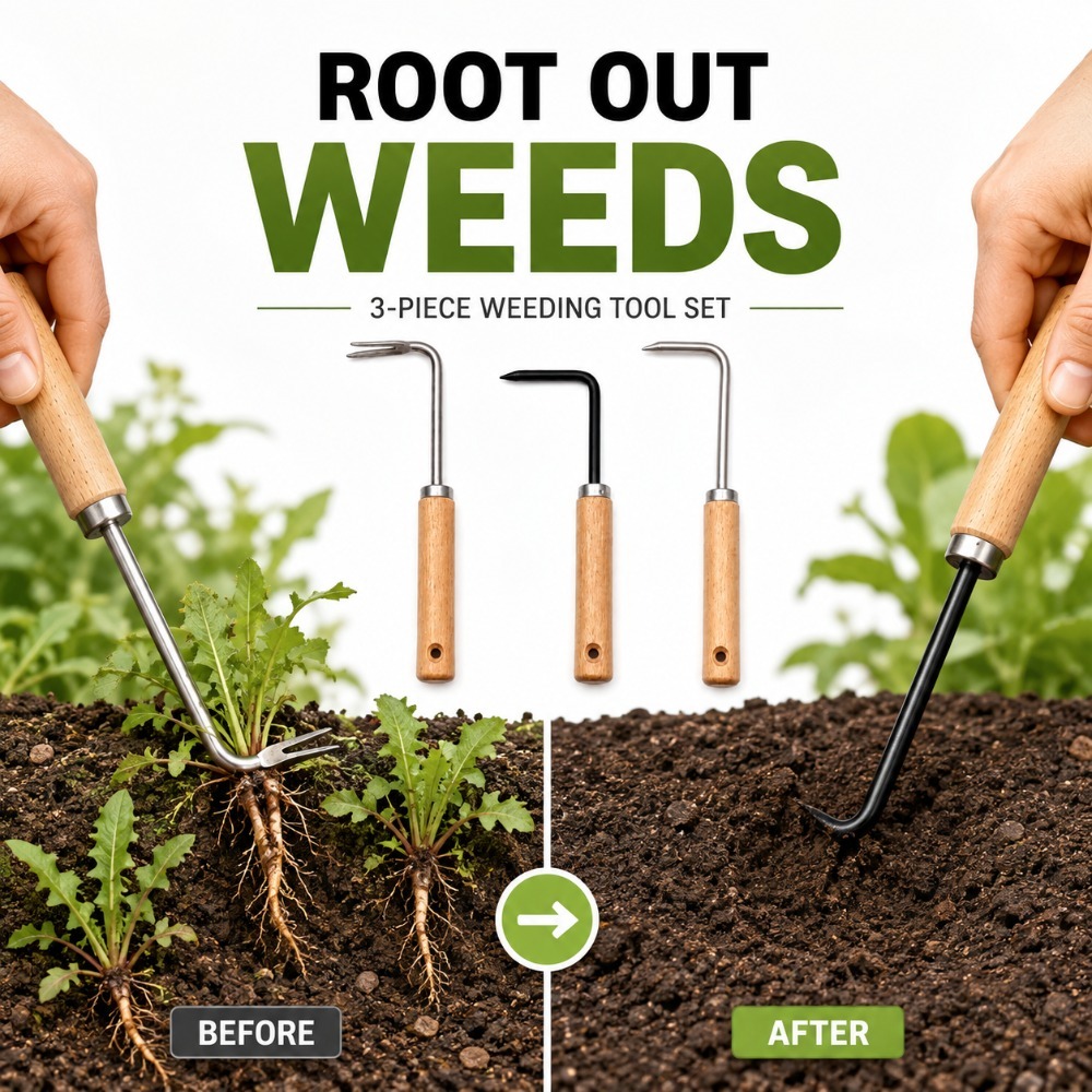 Root Puller Weeding Tool Multi - Gardening Tools To Remove Weeds recension och pris