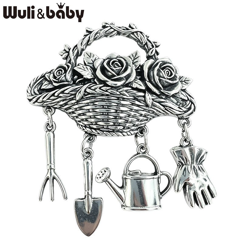 Wuli&baby Vintage Flowers Bask - Gardening Tools 2 Year Old recension och pris