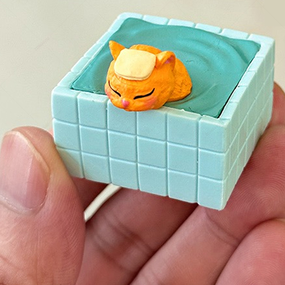Mini Shower Cat Ornament Minia - Gardening Tools 2 Year Old recension och pris