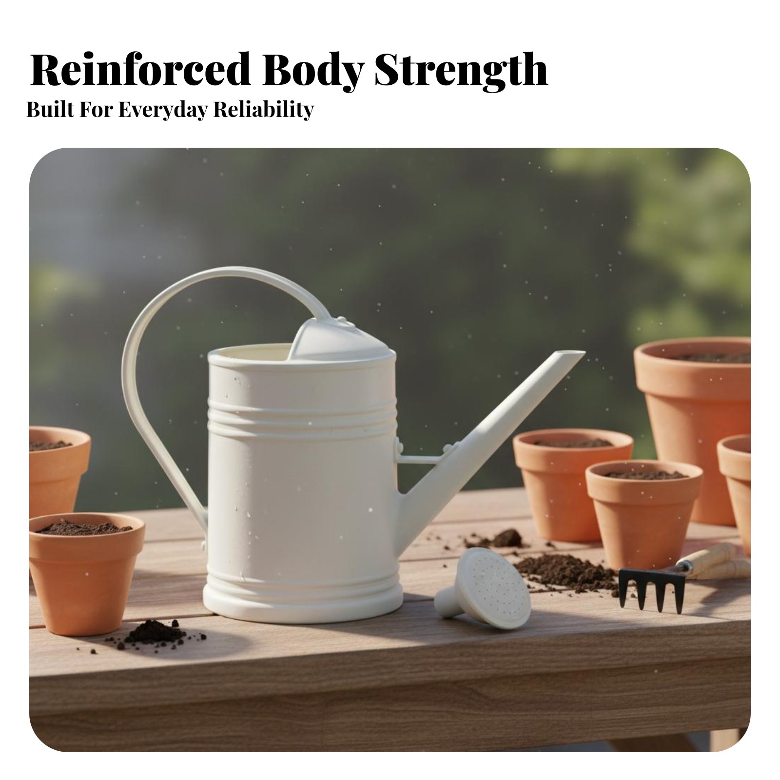 Watering Can with Long Spout P - Gardening Tools Long recension och pris
