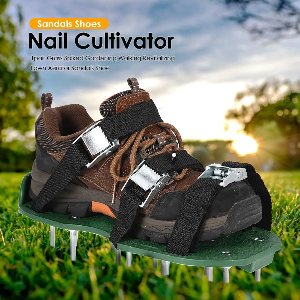 Garden Nail Shoes Grass Loose  - Gardening Tools Long recension och pris