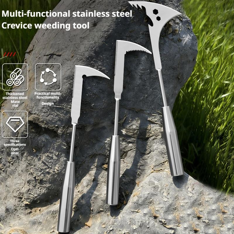 L-Shaped Stainless Steel Crevi - Gardening Tools To Remove Weeds recension och pris