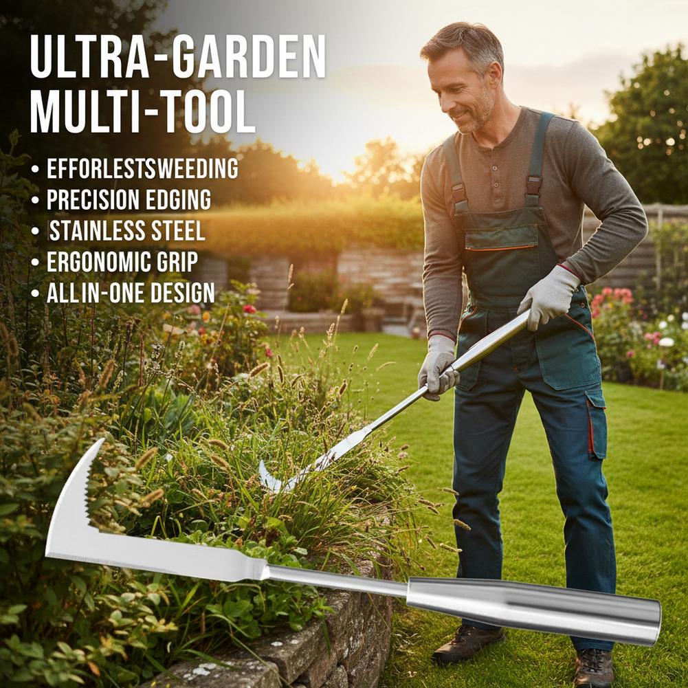 L-Shaped Stainless Steel Crevi - Gardening Tools To Remove Weeds recension och pris