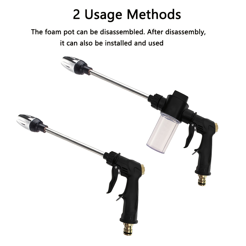 Garden Watering Gun Hose Nozzl - Gardening Tools Long recension och pris