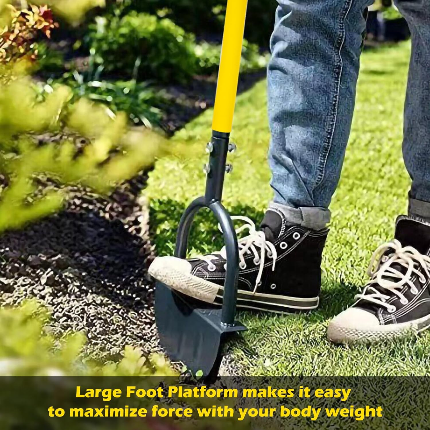 Half Moon Lawn Edger with Long - Gardening Tools Long recension och pris